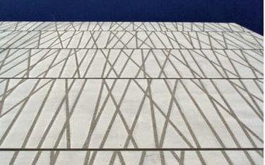 Dekorativt. Bland annat denna bild visade Skanska för kommunen som exempel på hur en betongfasad kan dekoreras. Bild: Skanska/Arkitektbyrån Design