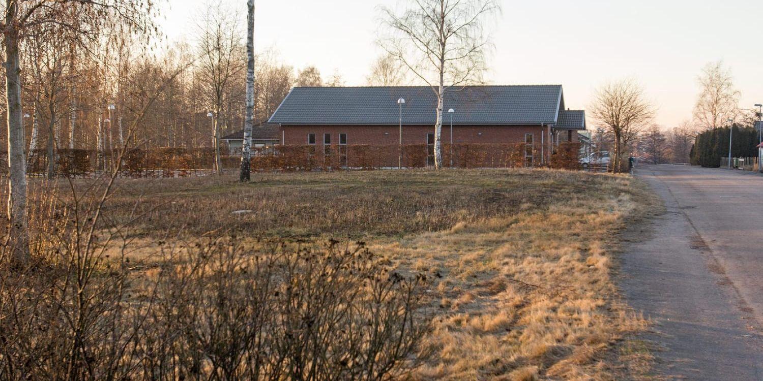 Önskad plats. Mellan Jehovas vittnen och Sofiero förskola på Slåttervägen vill Växjöföretaget Triadrius bygga 30–40 lägenheter. Intill ligger också Nilsson Special Vehicles.