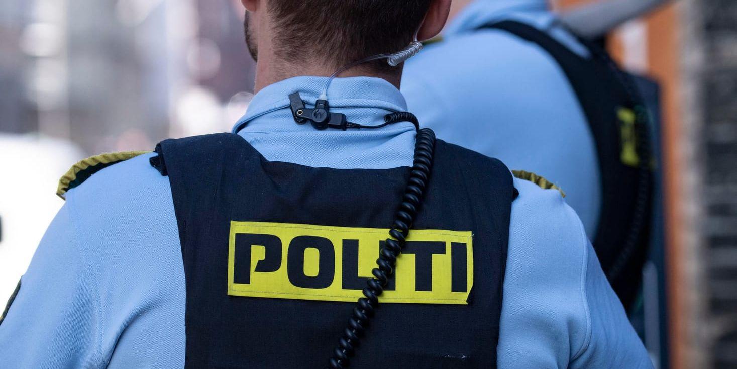 Tillslaget mot två personer gjordes i samarbete mellan Köpenhamnspolisen och dansk säkerhetspolis (PET). Arkivbild.