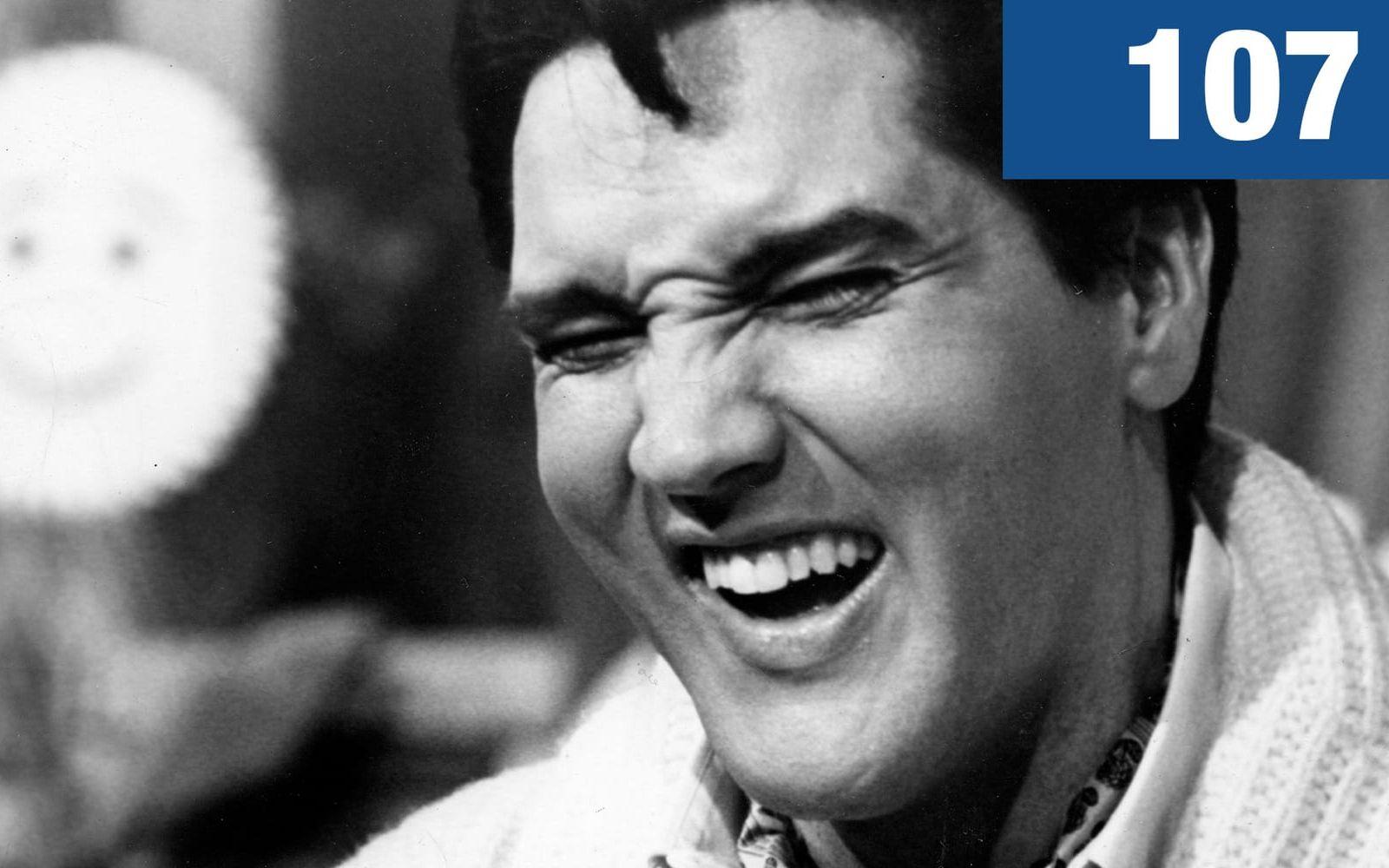 107. Antalet Elvis-låtar som tagit sig in på amerikanska försäljningslistornas topp 40-ranking. Foto: TT