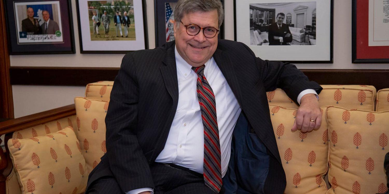 William Barr, som president Donald Trump vill se som USA:s nästa justitieminister.
