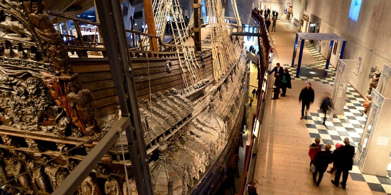 Regalskeppet Vasa är en av Sveriges populäraste attraktioner. Arkivbild.