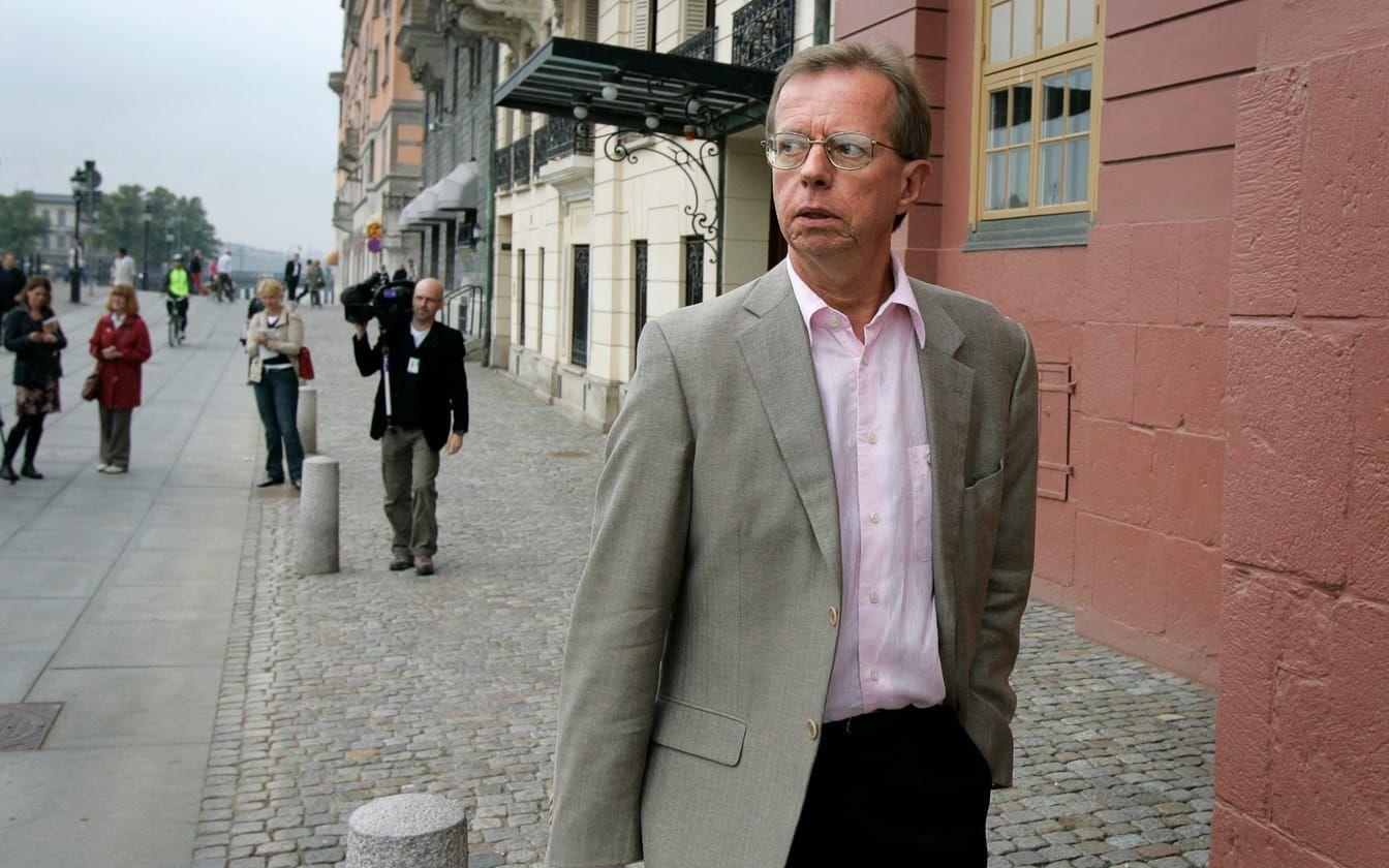 Lars Danielsson dagen efter socialdemokraternas tunga valförlust 2006. Bild Anders Wiklund, TT, arkiv