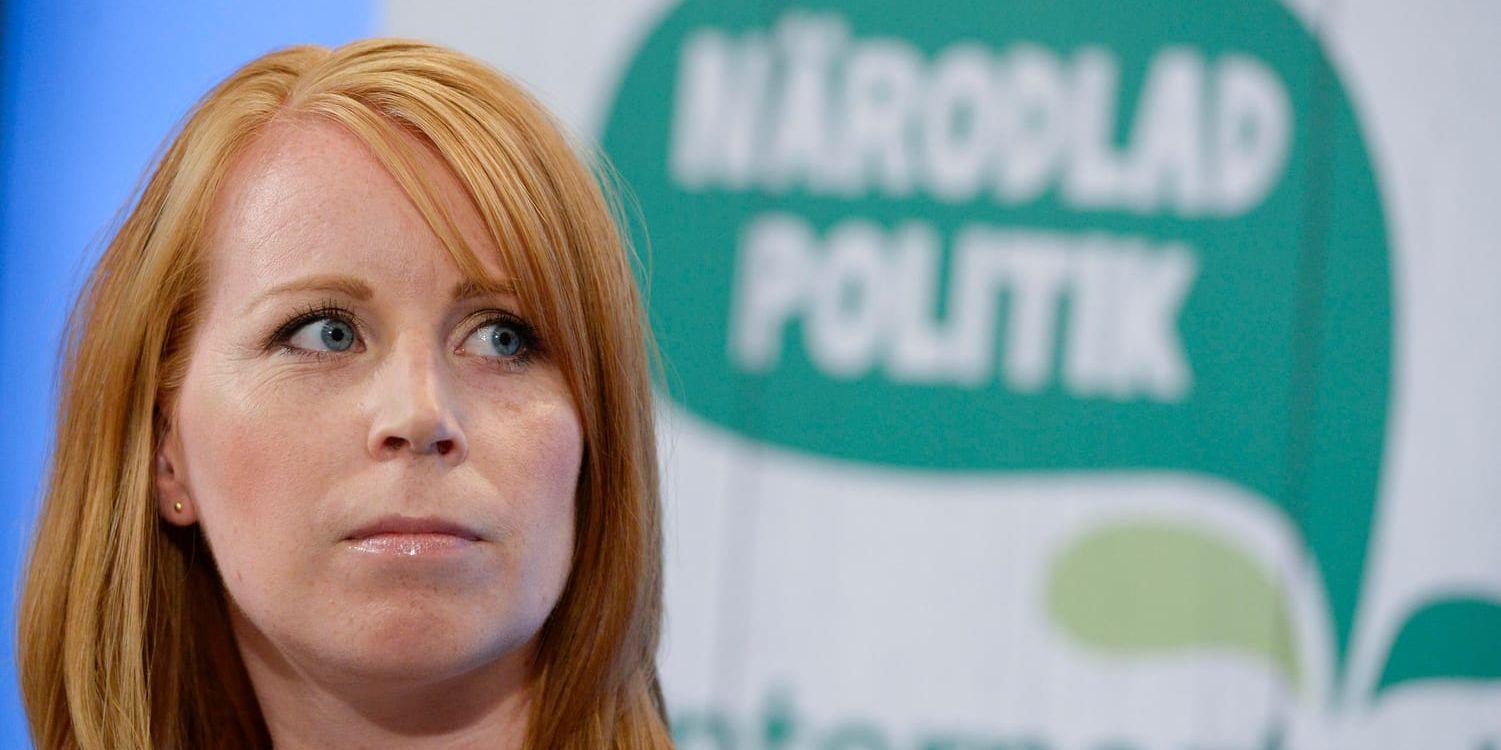 Förtroendet för Centerpartiets partiledare Annie Lööf har rasat. Arkivbild.