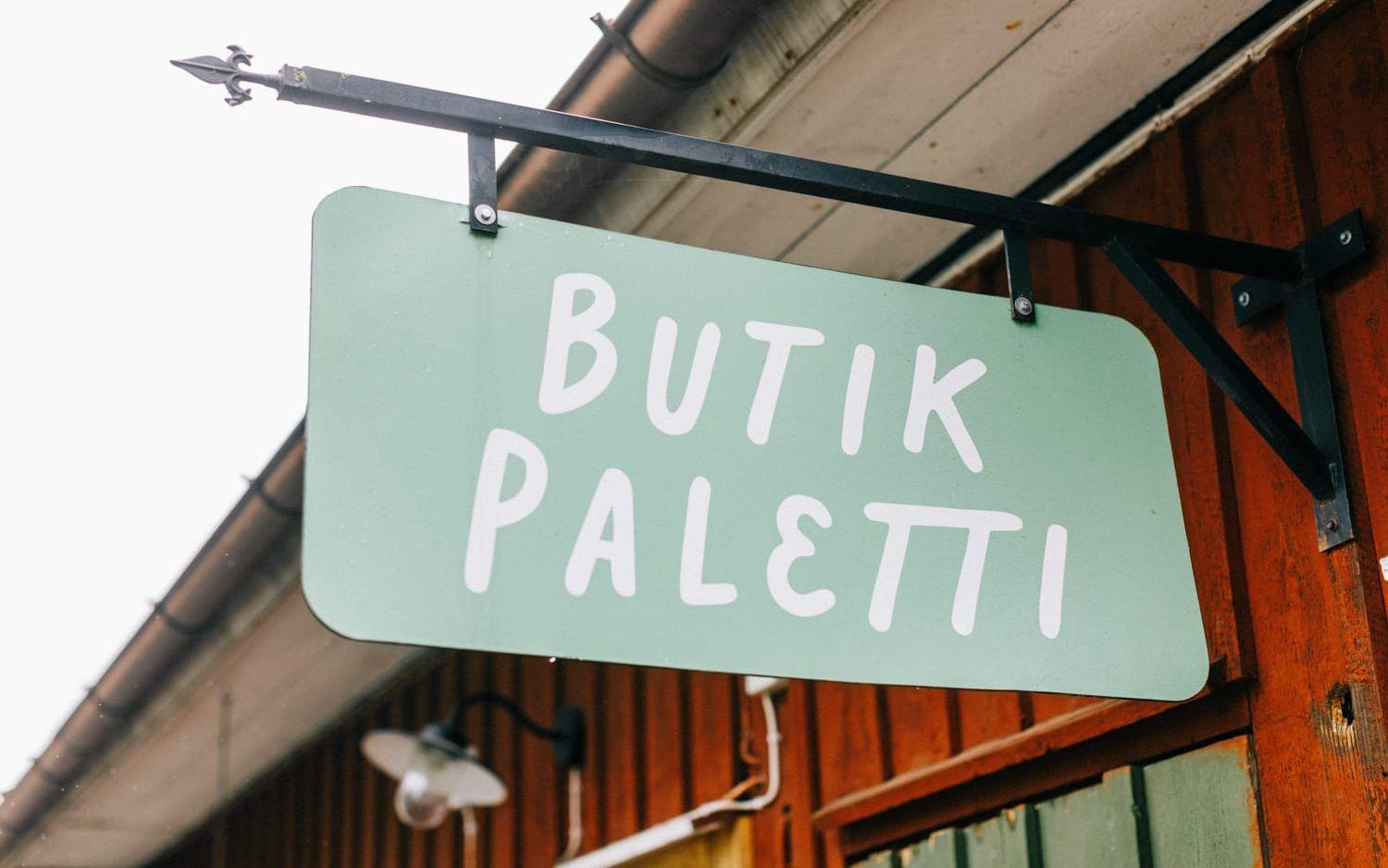 Butik Paletti startade i Unnaryd, men har även butiker i Halmstad och Eksjö. Bild: Anders Andersson