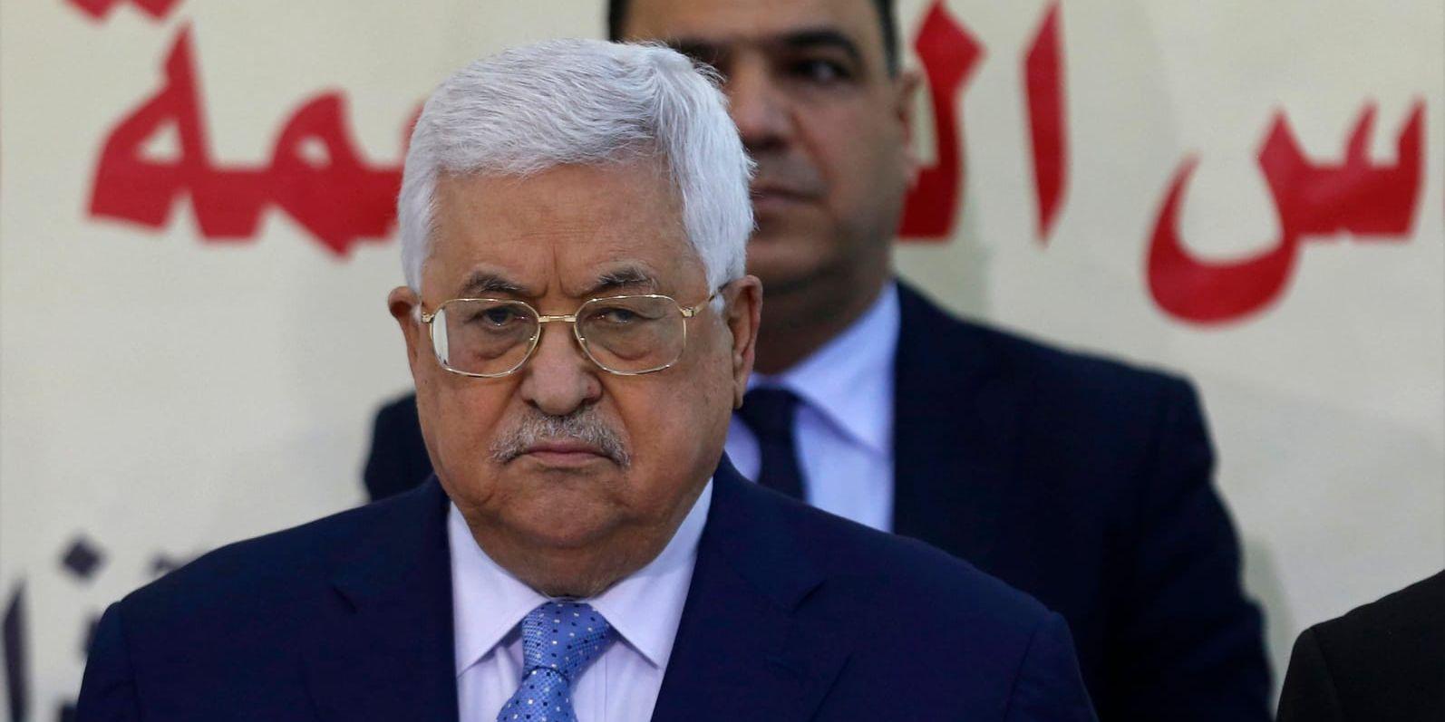 Palestiniernas ledare Mahmud Abbas kritiseras efter kommentarer om Förintelsen. Arkivbild.