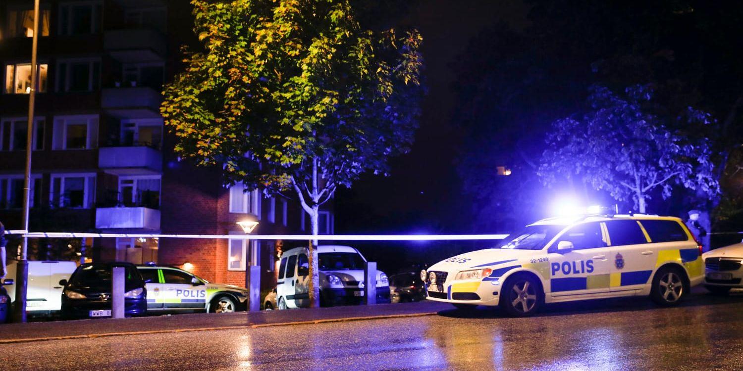 En person som suttit anhållen misstänkt för ett mord i Farsta i södra Stockholm har släppts. Arkivbild.