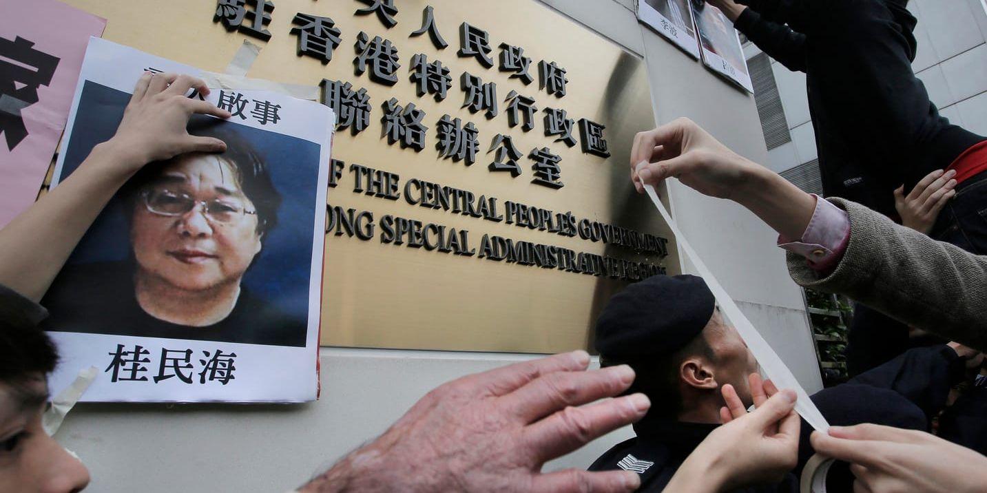 USA uppmanar kinesiska myndigheter att låta Gui Minhai lämna Kina. Arkivbild.