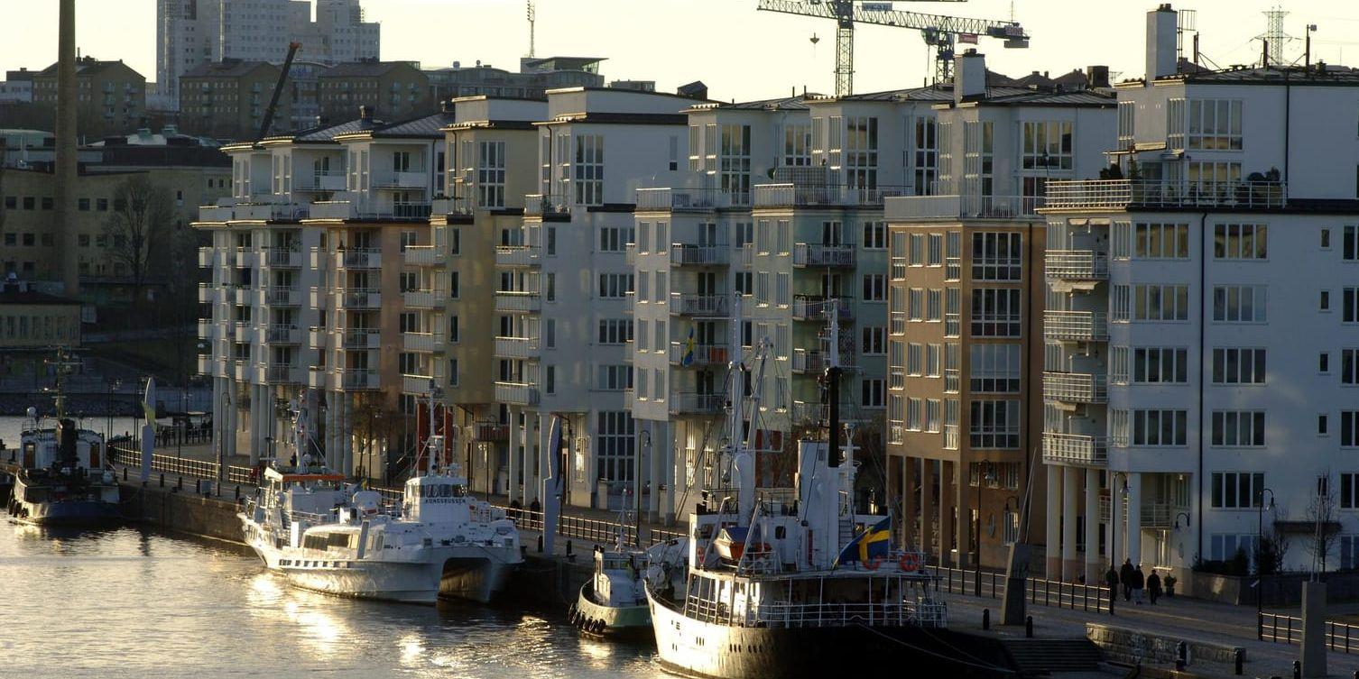 Exklusiva bostadsrättsprojekt i Stockholm har blivit svåra att räkna hem för bostadsutvecklare. Arkivbild.