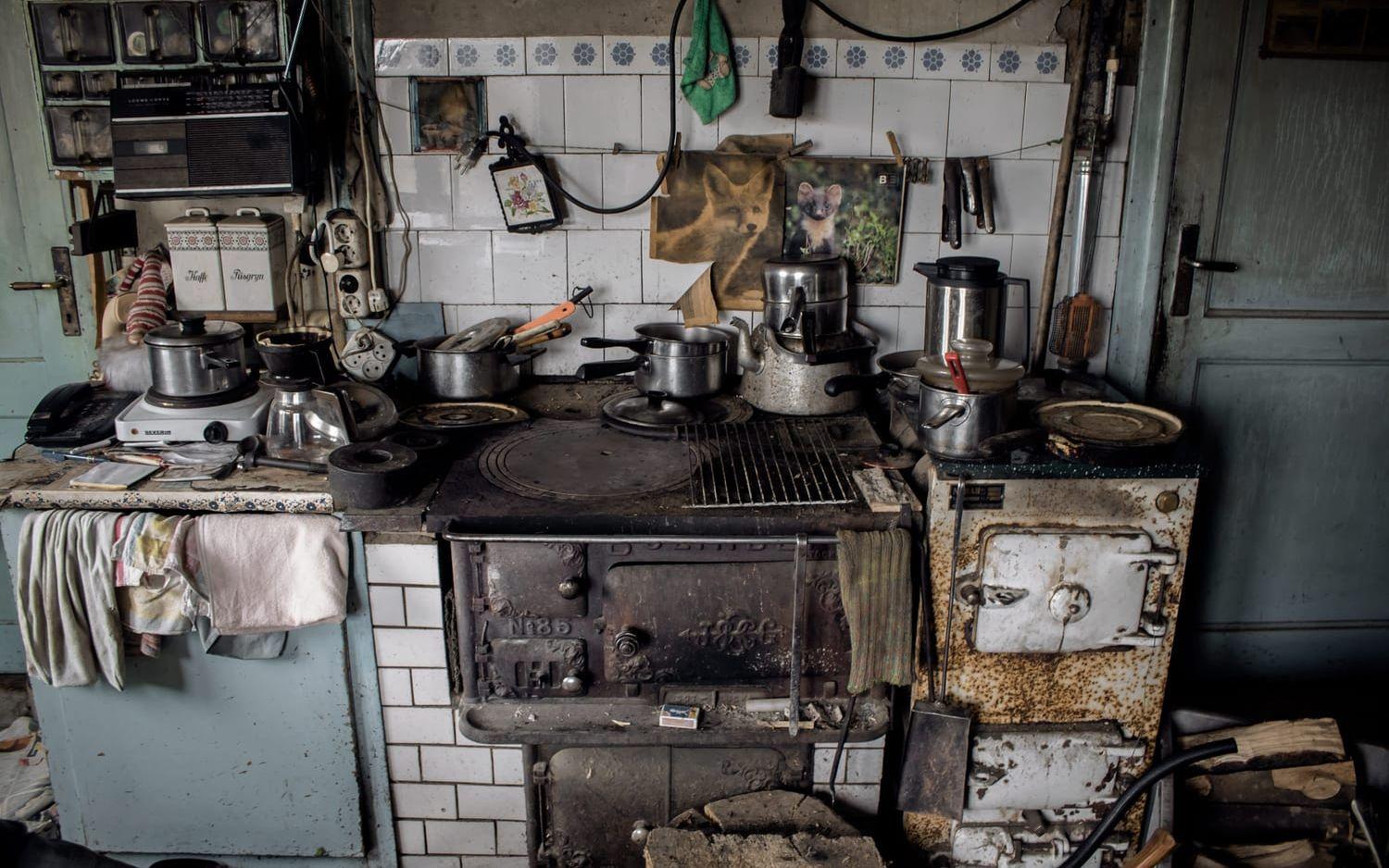 Köket tillhör en av de hallänningar som Helena Juréen har besökt. Bild: Helena Juréen