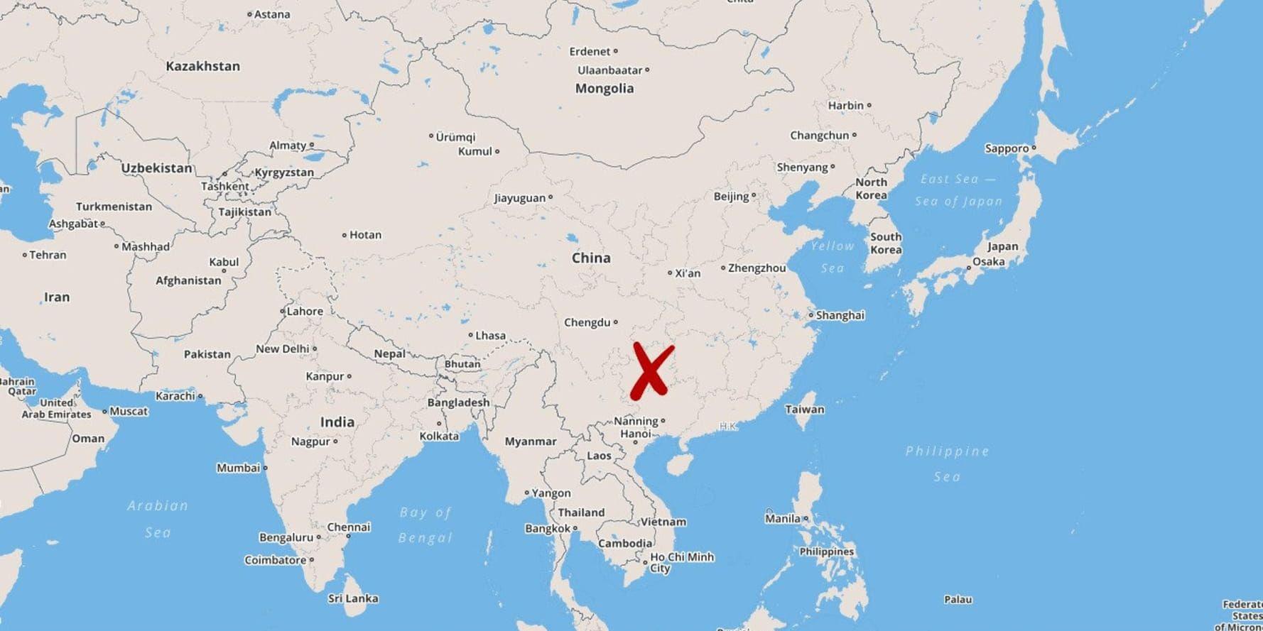 Renoveringsföretaget har sitt kontor i Zunyi som ligger i Guizhouprovinsen i södra Kina.