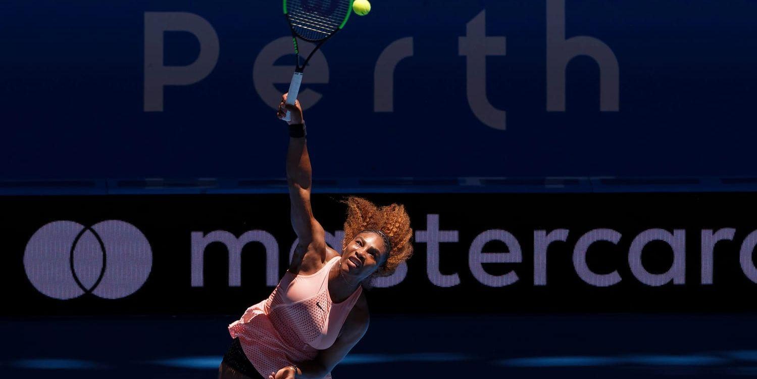 Serena Williams mötte grekiskan Maria Sakkari – och vann.