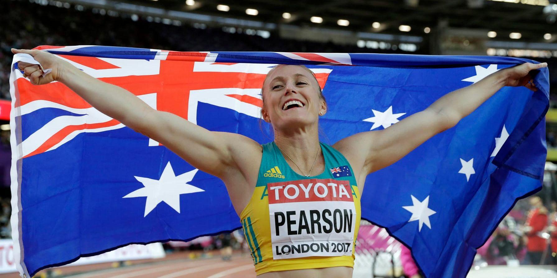 Sally Pearson vann 100 meter häck på friidrotts-VM i London i fjol. Arkivbild.