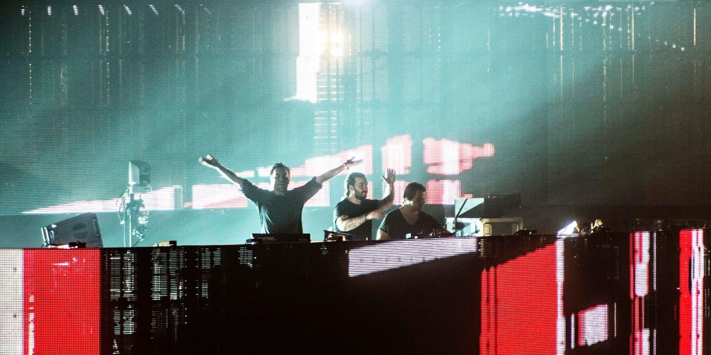 Swedish House Mafia spelar in ny musik inför återförenande nästa år. Arkivbild.