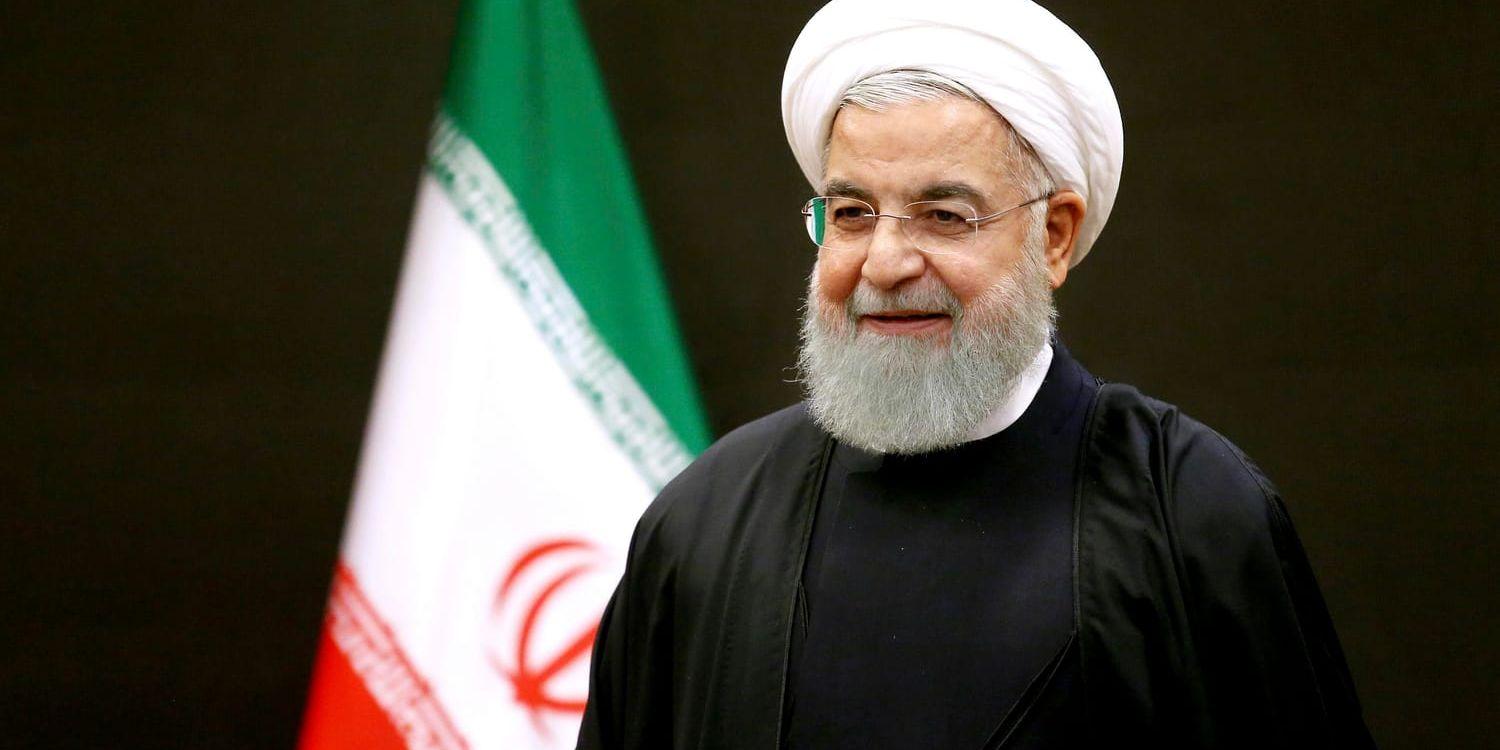 Irans president Hassan Rohani varnade på lördagen västländer för att droger kommer att flöda dit om USA:s sanktioner försvagar Iran.