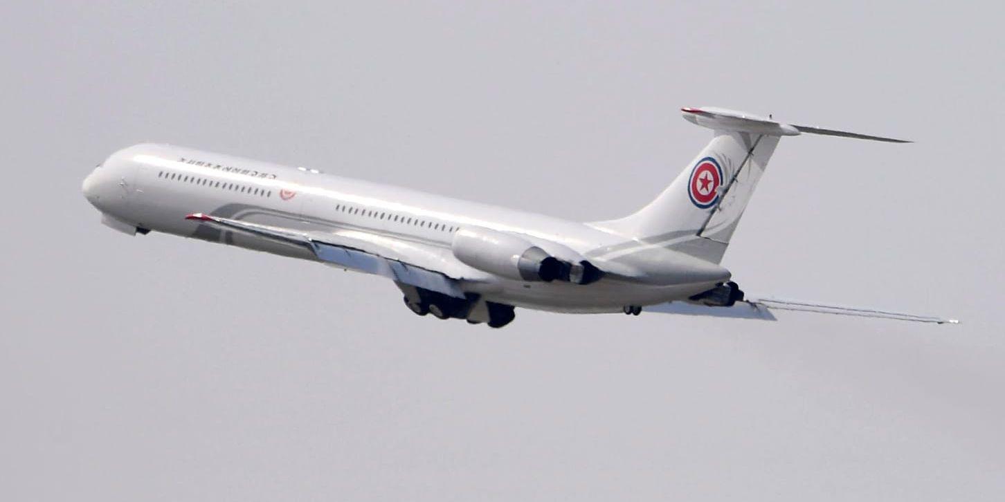 Det passagerarflygplan som sägs innehålla bland andra Nordkoreas diktator Kim Jong-Un lyfter från kinesiska Dalian i veckan.
