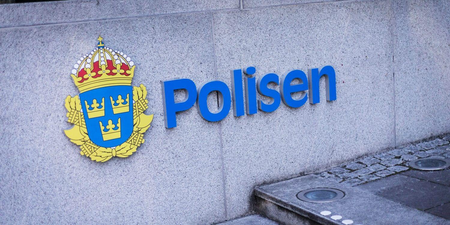 Polisstationen i Gävle utsattes för en tårgasattack. Arkivbild.