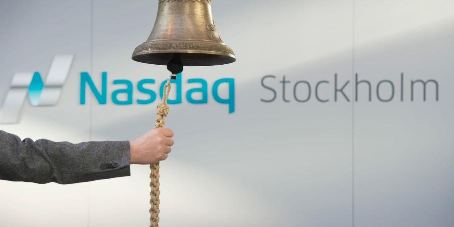 Stockholmsbörsen sjönk 1,2 procent på fredagen och har därmed rasat 6 procent under veckan. Arkivbild.