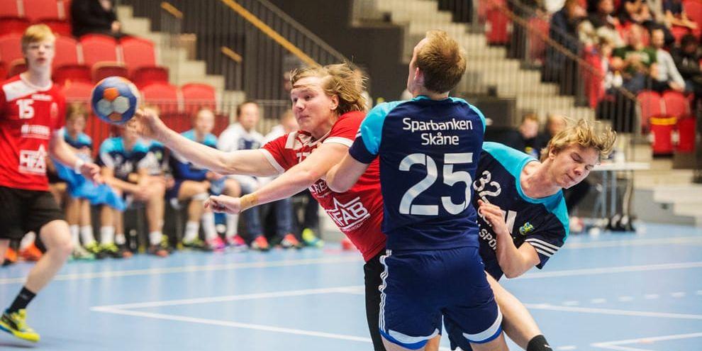 Finalklart. Filip Moberg-Andersson är en av profilerna i Halmstad Handbolls framgångsrika juniorlag.