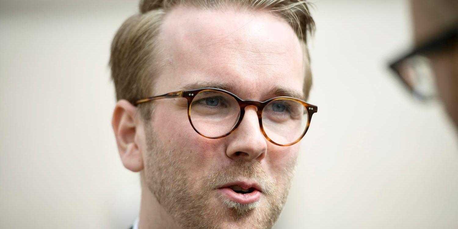 Andreas Carlson är gruppledare för Kristdemokraterna i riksdagen.