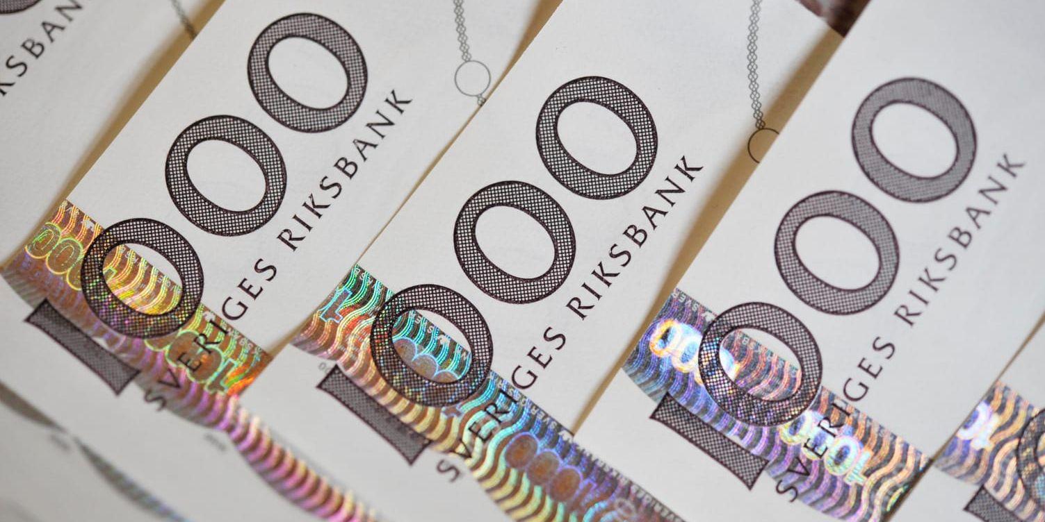 Riksbanken beslöt att behålla drygt 300 000 kronor i ogiltiga sedlar som en man löste in. Arkivbild.