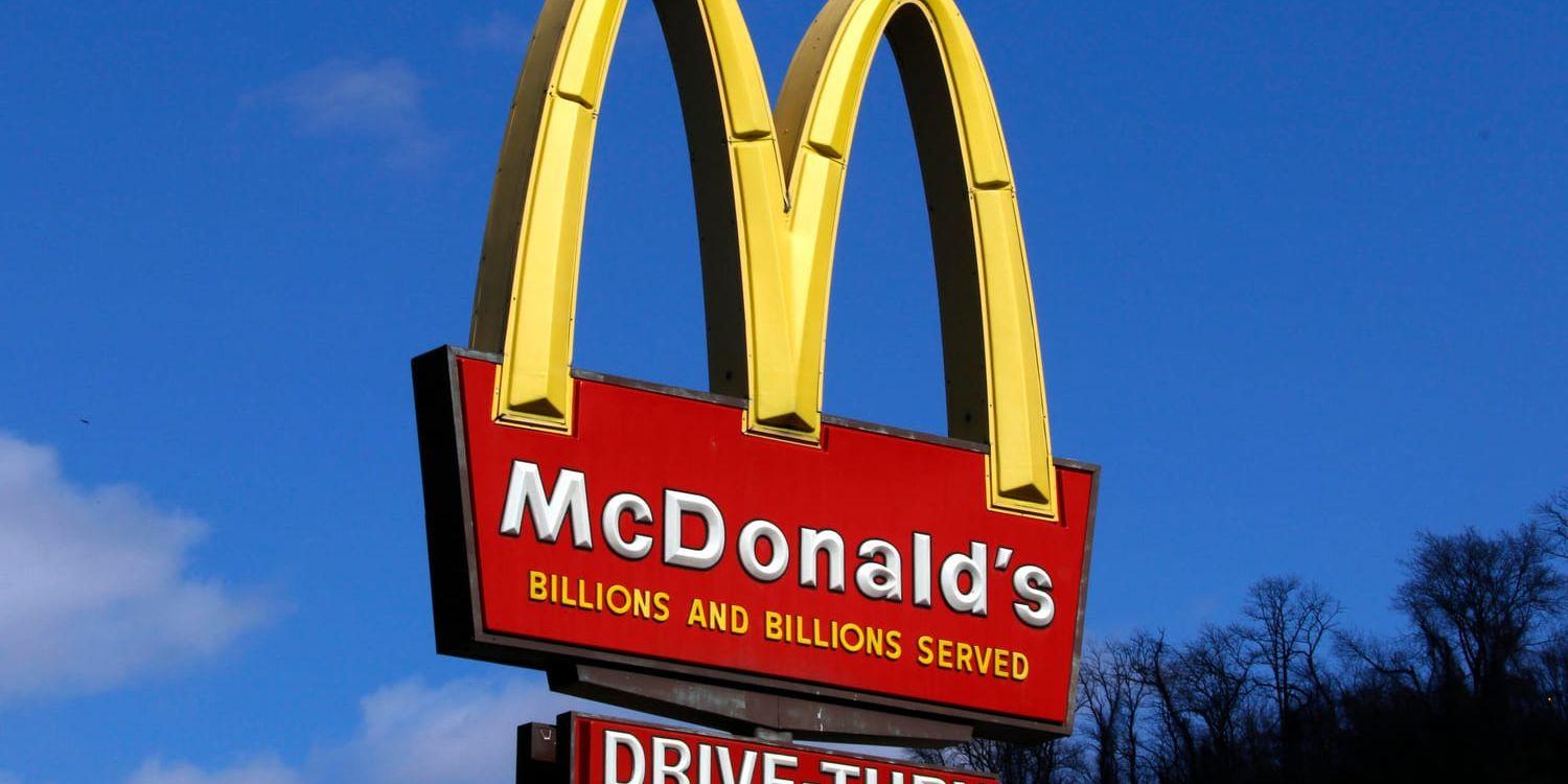 McDonalds-arbetare i tio amerikanska städer strejkar mot sexuella trakasserier. Arkivbild.