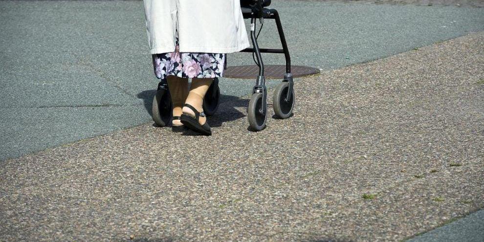 En stor del av Melleruds befolkning är äldre personer.