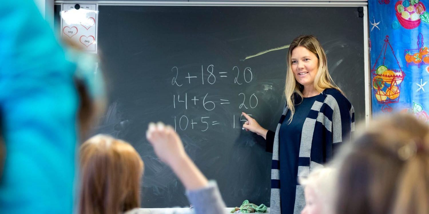 Lärare på fristående grundskolor ger sin arbetsplats högre betyg än vad kommunalt anställda lärare gör, enligt en ny rapport. Arkivbild.