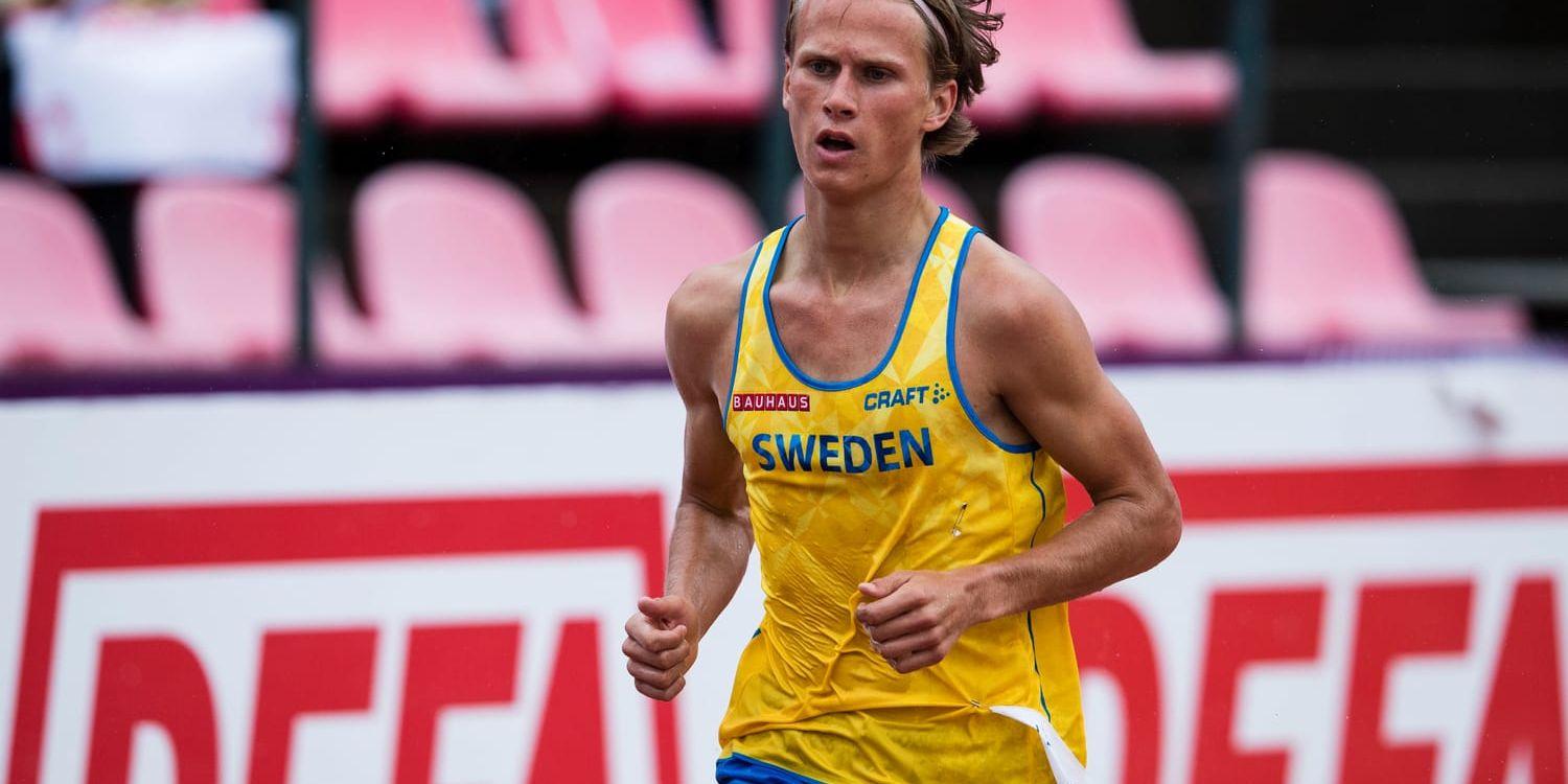 EM-tia. Vidar Johansson sprang i helgen hem en tiondeplats i 3 000 meter hinder på U23-EM i Polen. 