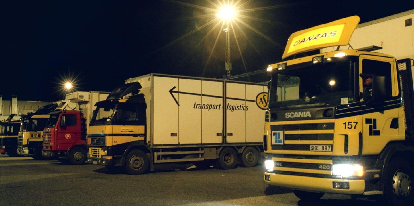 I Sverige finns bara en handfull uppställningsplatser för lastbilar med förhöjd säkerhet. Arkivbild.