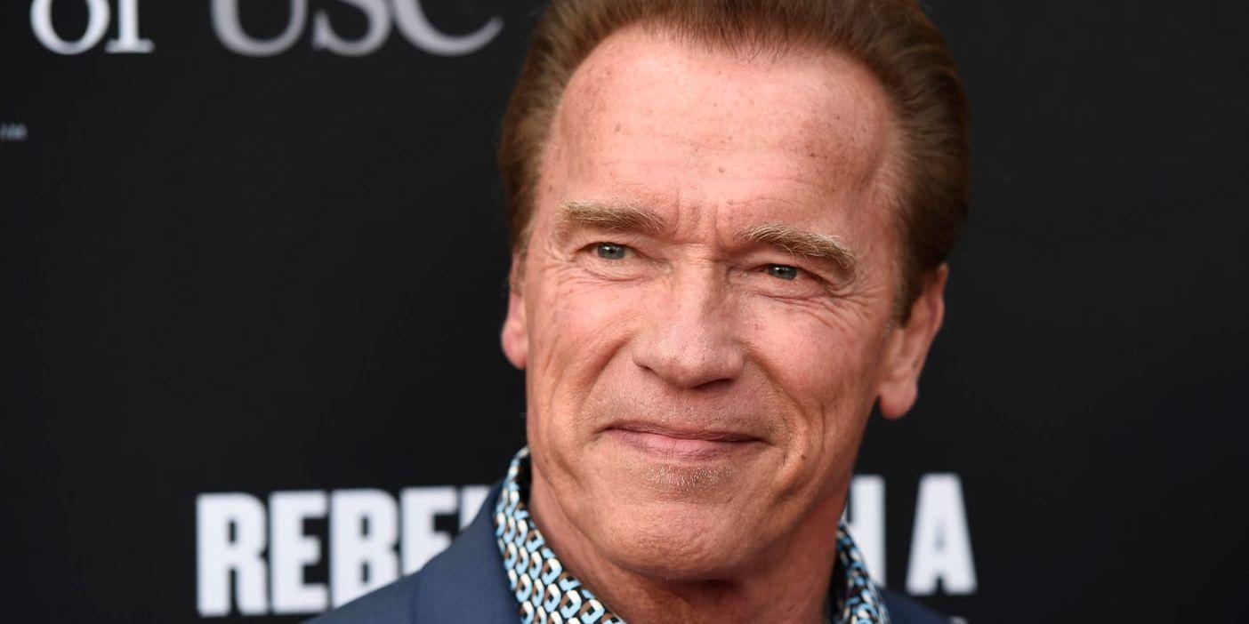 Arnold Schwarzenegger akut hjärtopererad. Arkivbild.