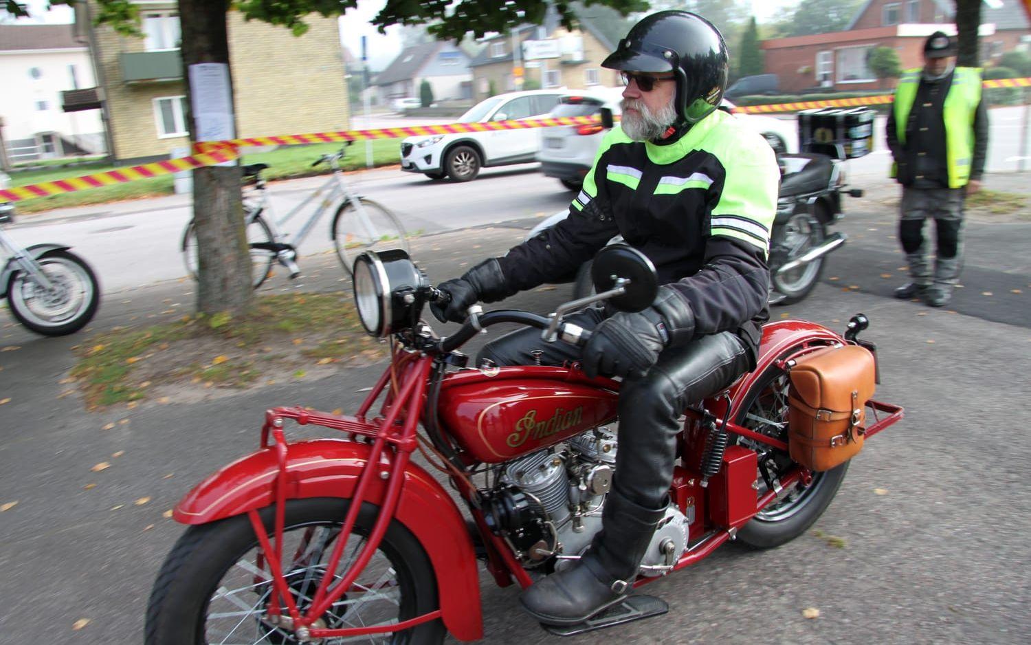Hylterallyt för veteranmotorcyklar och mopeder slog deltagarrekord.