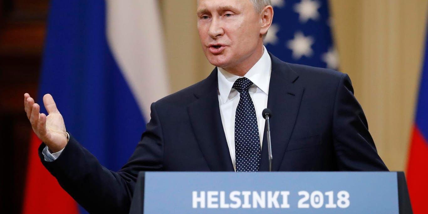 Rysslands president Vladimir Putin framstod som den starkare parten under dagens presskonferens i Helsingfors, enligt svenska Rysslandsexperter.