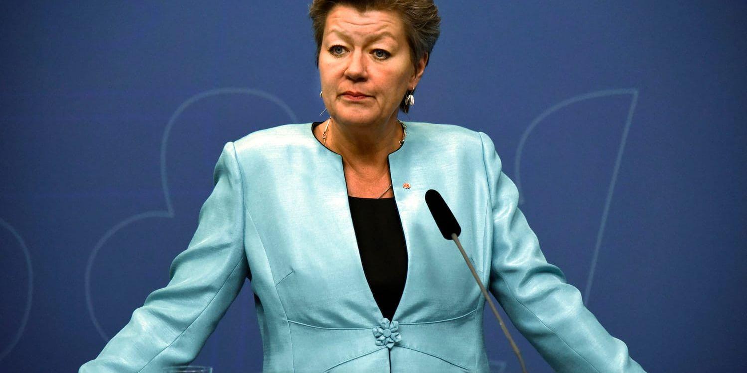 Arbetsmarknads- och etableringsminister Ylva Johansson (S).