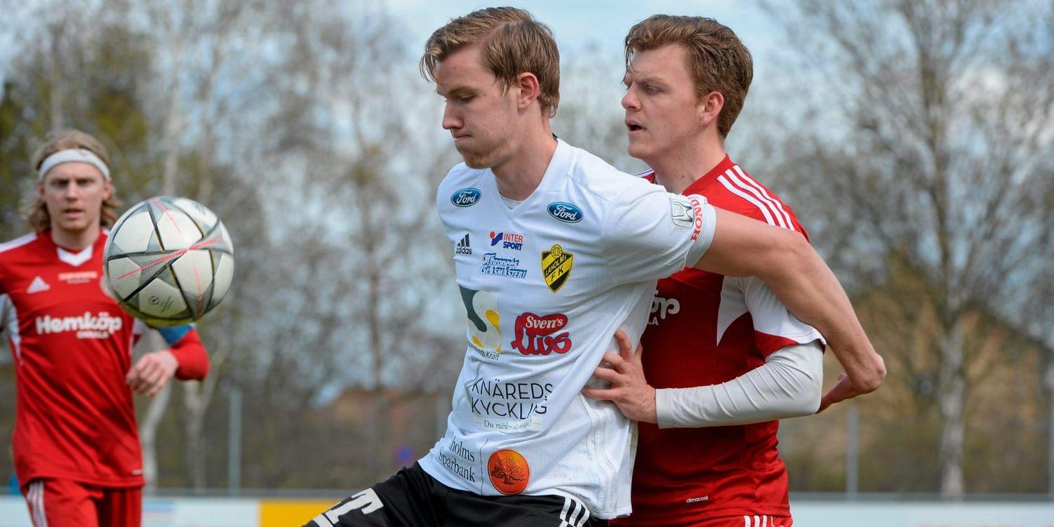Utklassning. Laholms FK vann i lördags överlägset mot Kungsbacka med 7-0 på Glänninge Park. 