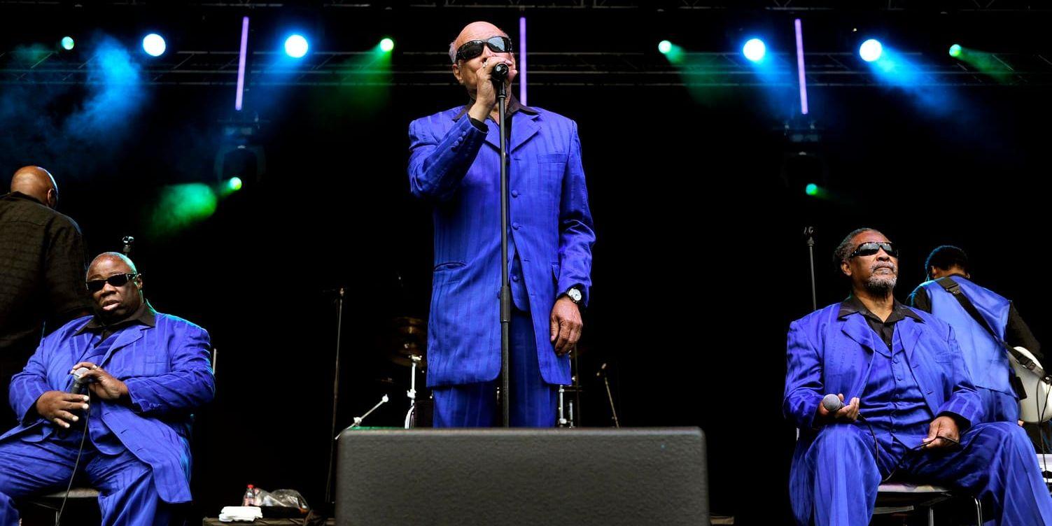 Blind Boys of Alabama på Stockholms jazzfestival 2009. Arkivbild.