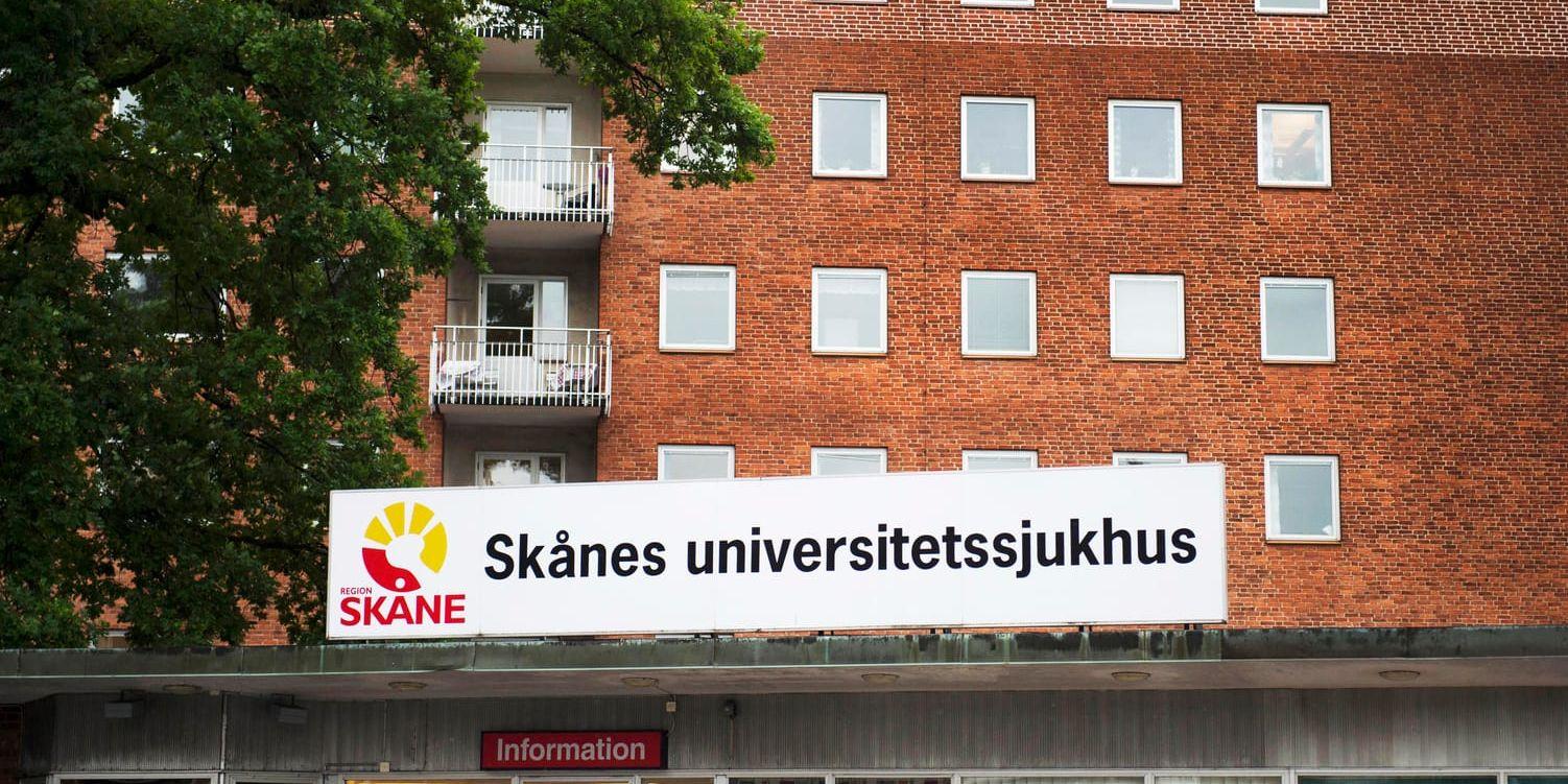 Operationen genomfördes på Skånes universitetssjukhus (Sus). Arkivbild.