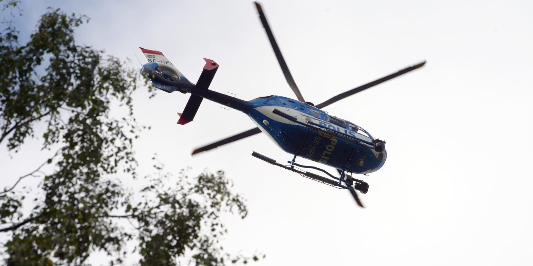 Helikopter har begärts in i sökandet efter en 80-åring som saknas sedan i torsdags. Arkivbild.
