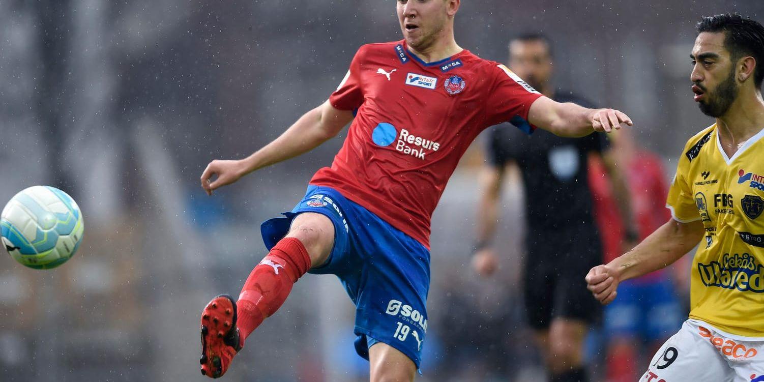 Darijan Bojanic assisterade till båda Helsingborgs mål. Arkivbild.