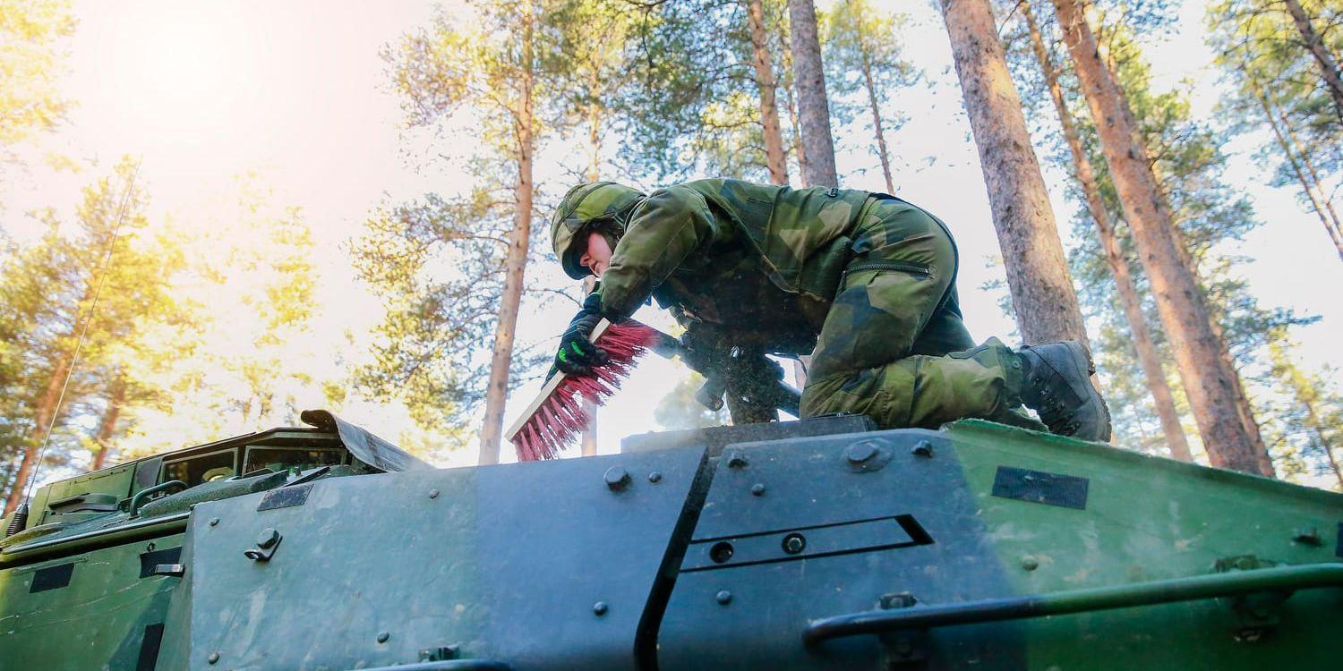 På Norrbottens regemente I 19 i Boden förbereder man sig inför natoövningen Trident Juncture 18.