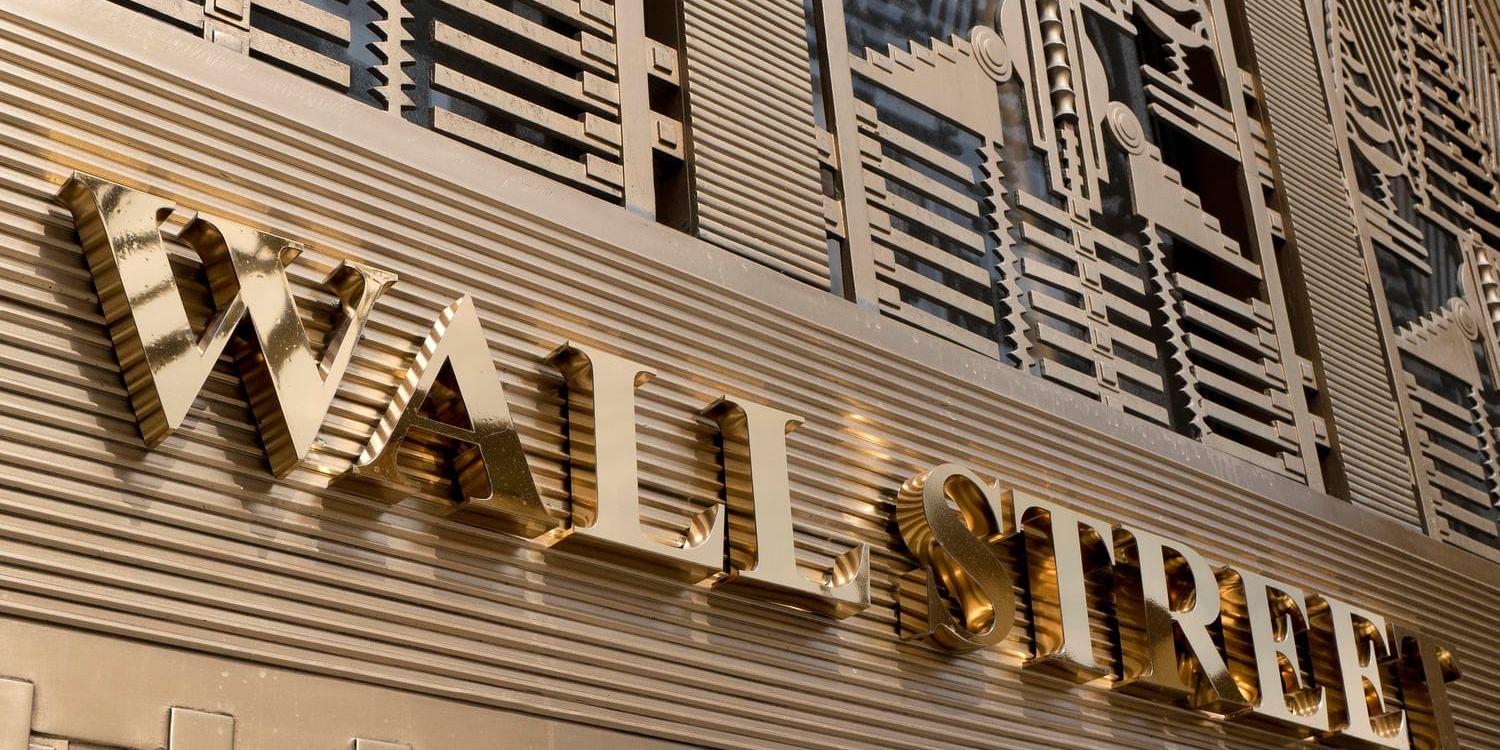 Wall Street levde inte upp till den gyllenprydda väggen på fredagen. Arkivbild.
