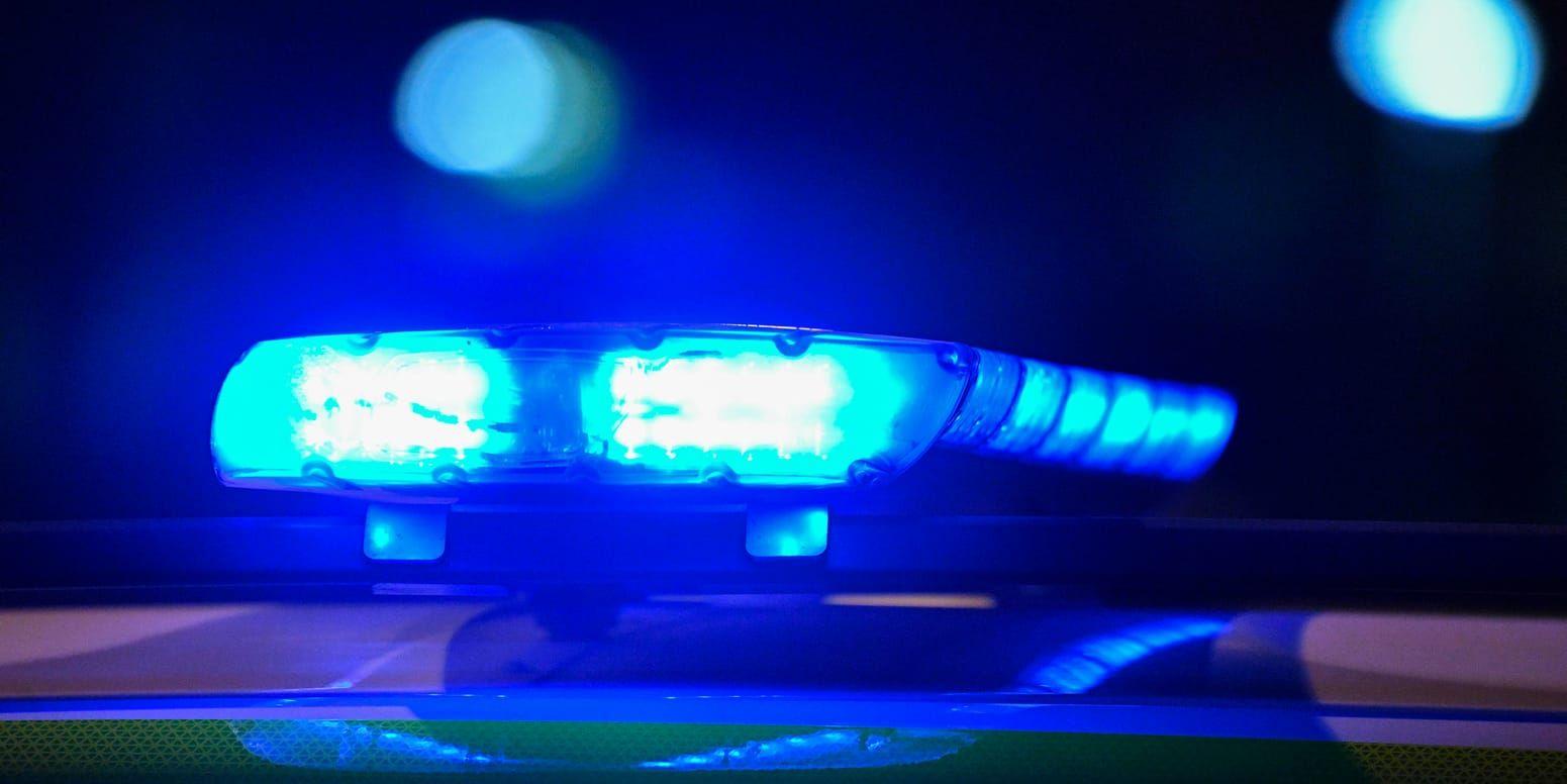 En polisman i Jönköping utsattes för ett attentat i sitt hem natten mot söndag. Arkivbild.