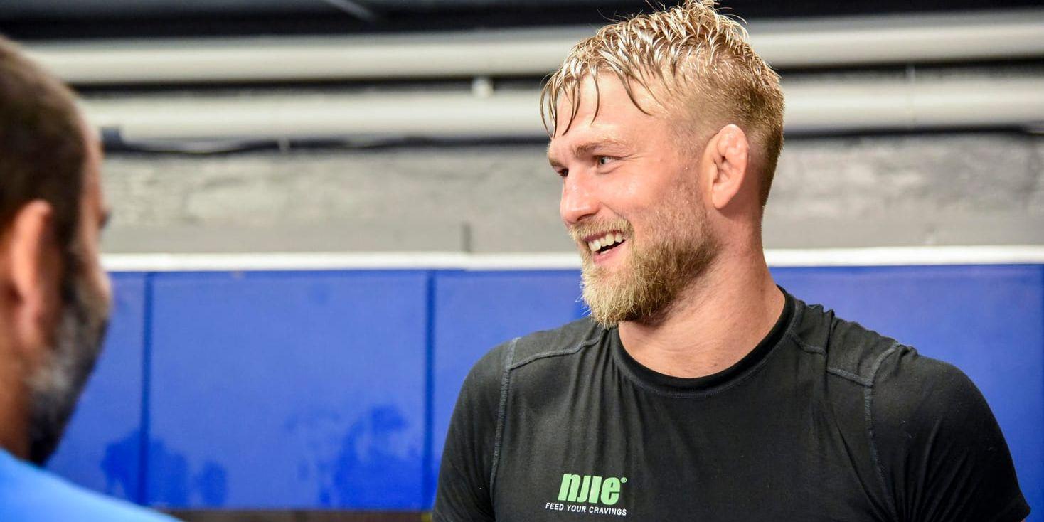 Alexander "The Mauler" Gustafsson tränar för sin comeback i UFC.