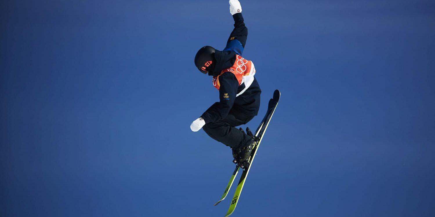 Jennie-Lee Burmansson i slopestyle under OS. Nu ska hon tävla i big air i X-Games i Oslo.