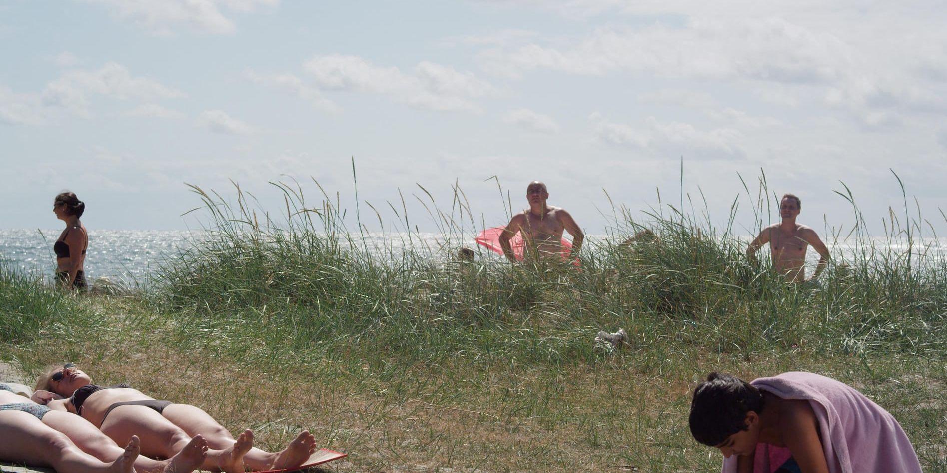 Simon Vahlnes "Fight on a Swedish beach" är nominerad i kortfilmskategorin på årets upplaga av European Film Awards. pressbild.
