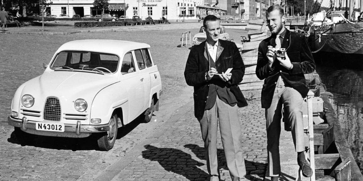 Reportageteamet Nils Göran Dahlberg och Göran Odefalk 1963