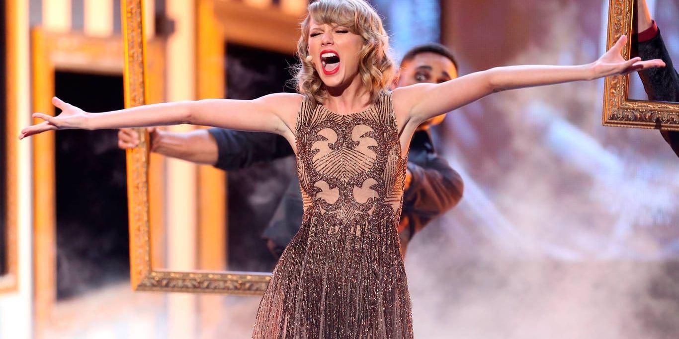 Taylor Swifts nya låt är en hit. Arkivbild.
