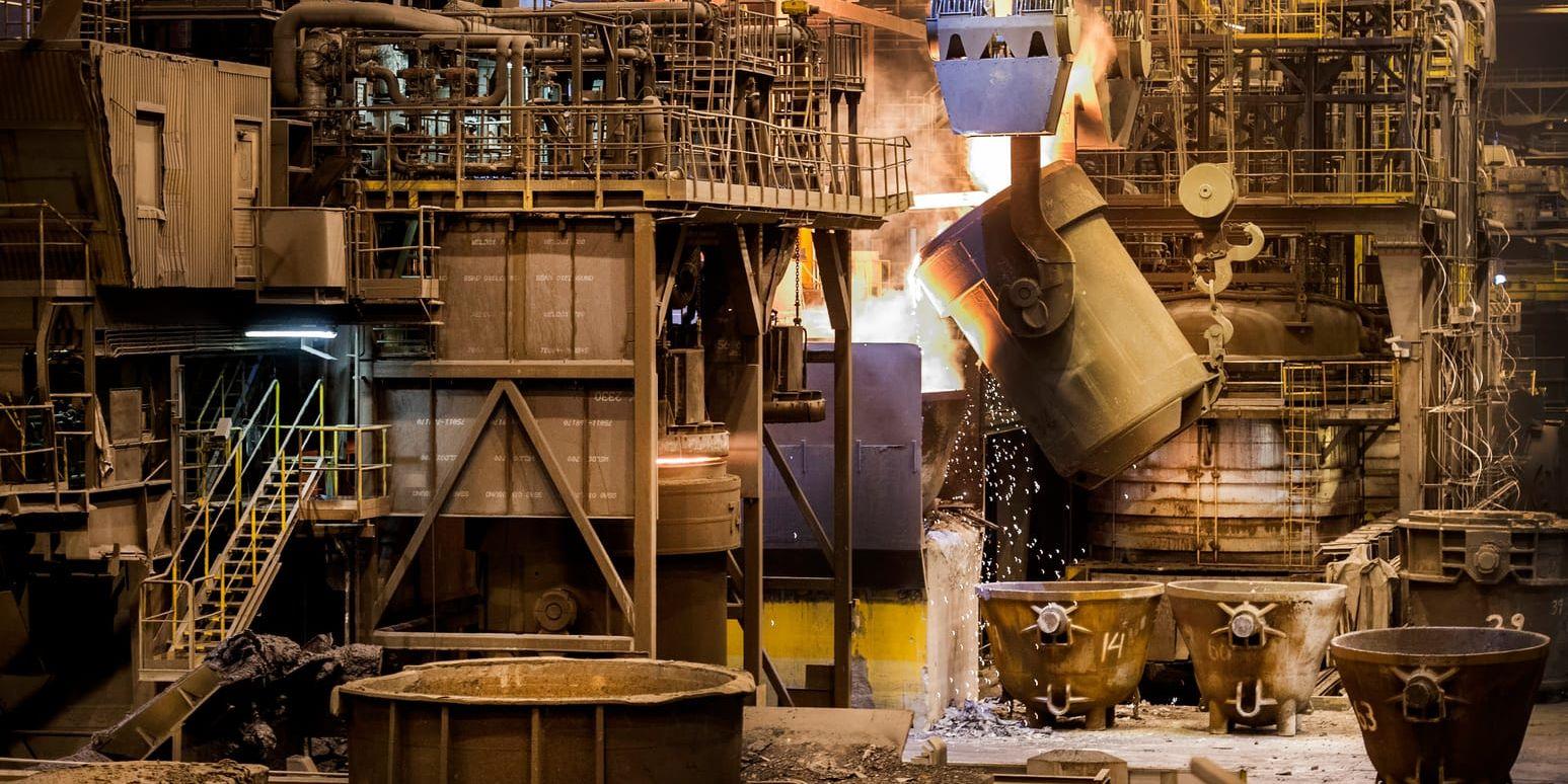 SSAB:s stålverk i Oxelösund utgör alltjämt en del av den svenska exportnäringen.