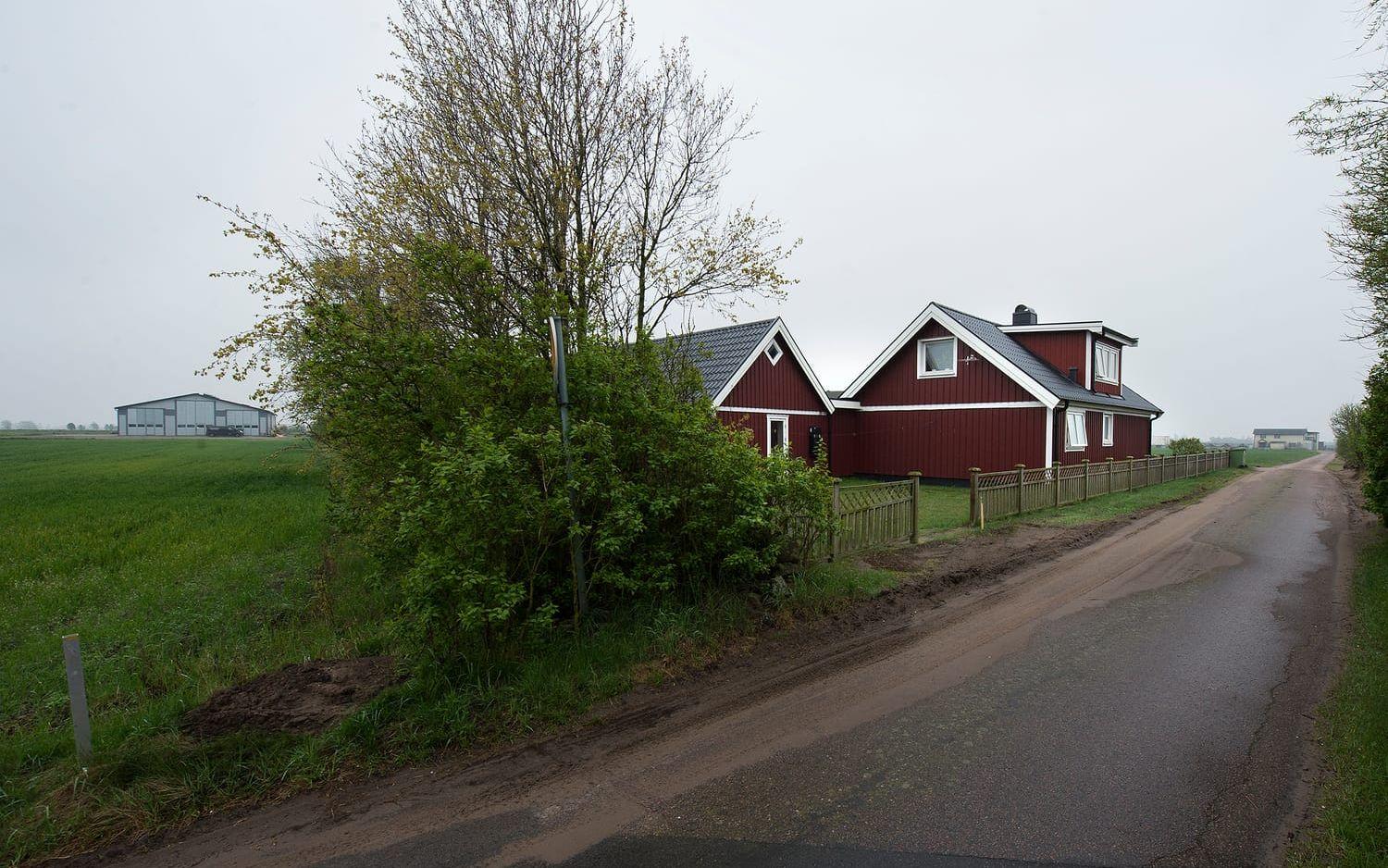Roland och Ann Bengtsson, som drev minkfarmen i Glommen, hyrde ut sitt hus till Lundell med familj en sommar. Bild: Ola Folkesson