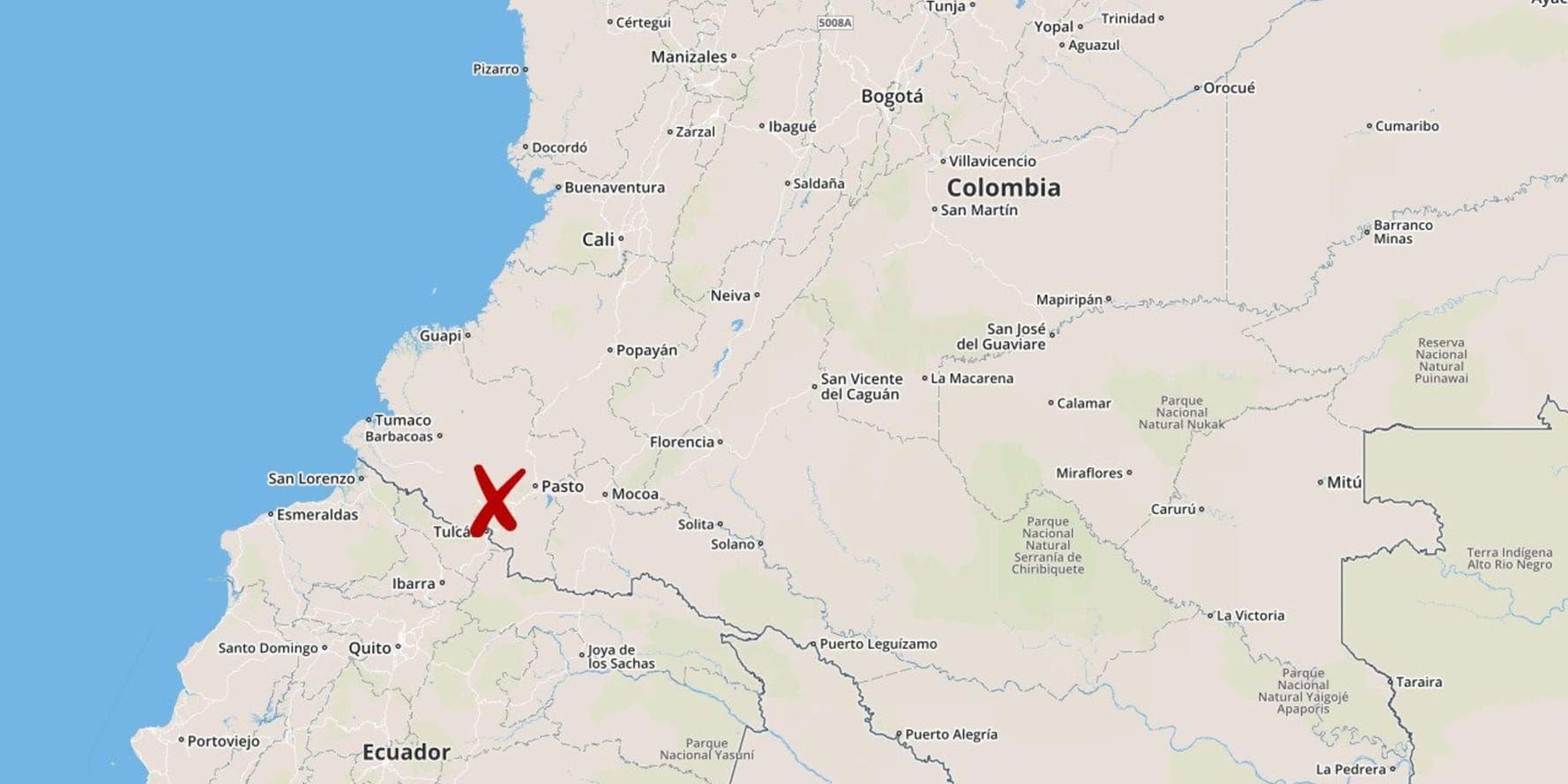 Minst 13 människor har omkommit i ett jordskred i Colombia.